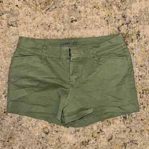 Old Navy Green Pixie Shorts